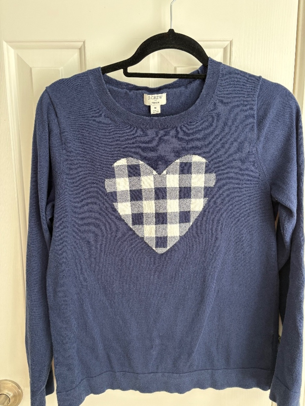 J. Crew Teddie sweater.
